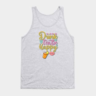 Iced Tea and Smile Tank Top